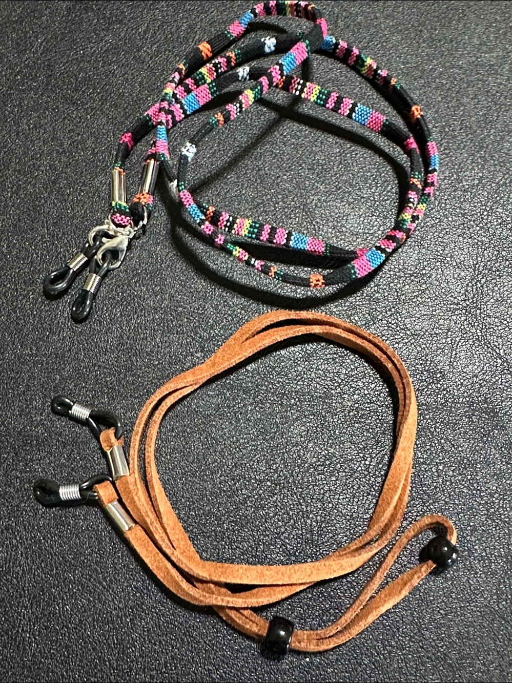 127.  Two SunGlass Holder Straps NEW